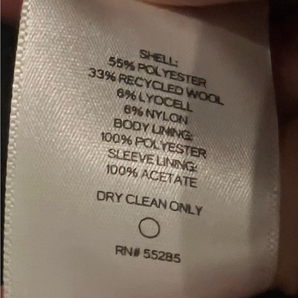 Express Brand New Men's Black Wool-Blend
Overcoat. Size Medium - Picture 13 of 16